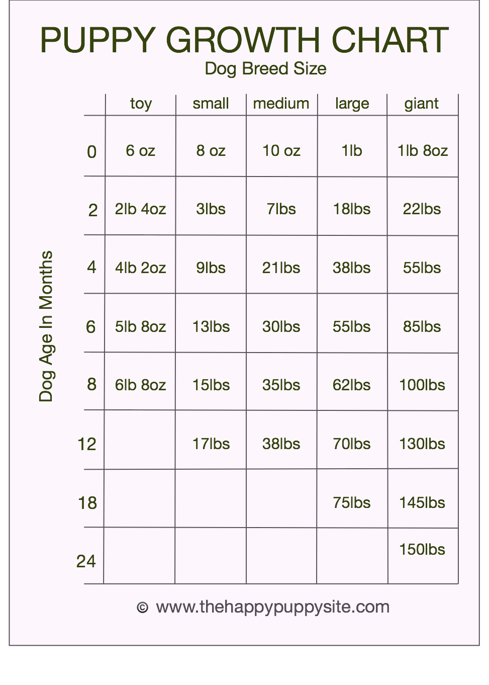 Puppy Development Stages With Growth Charts And Week By Week Guide