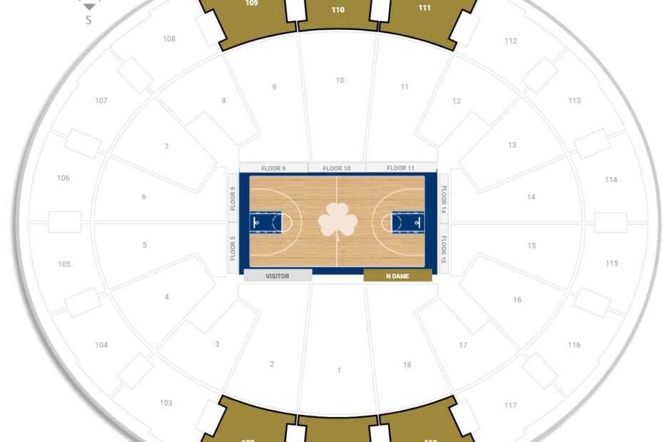 Purcell Pavilion Seating Chart