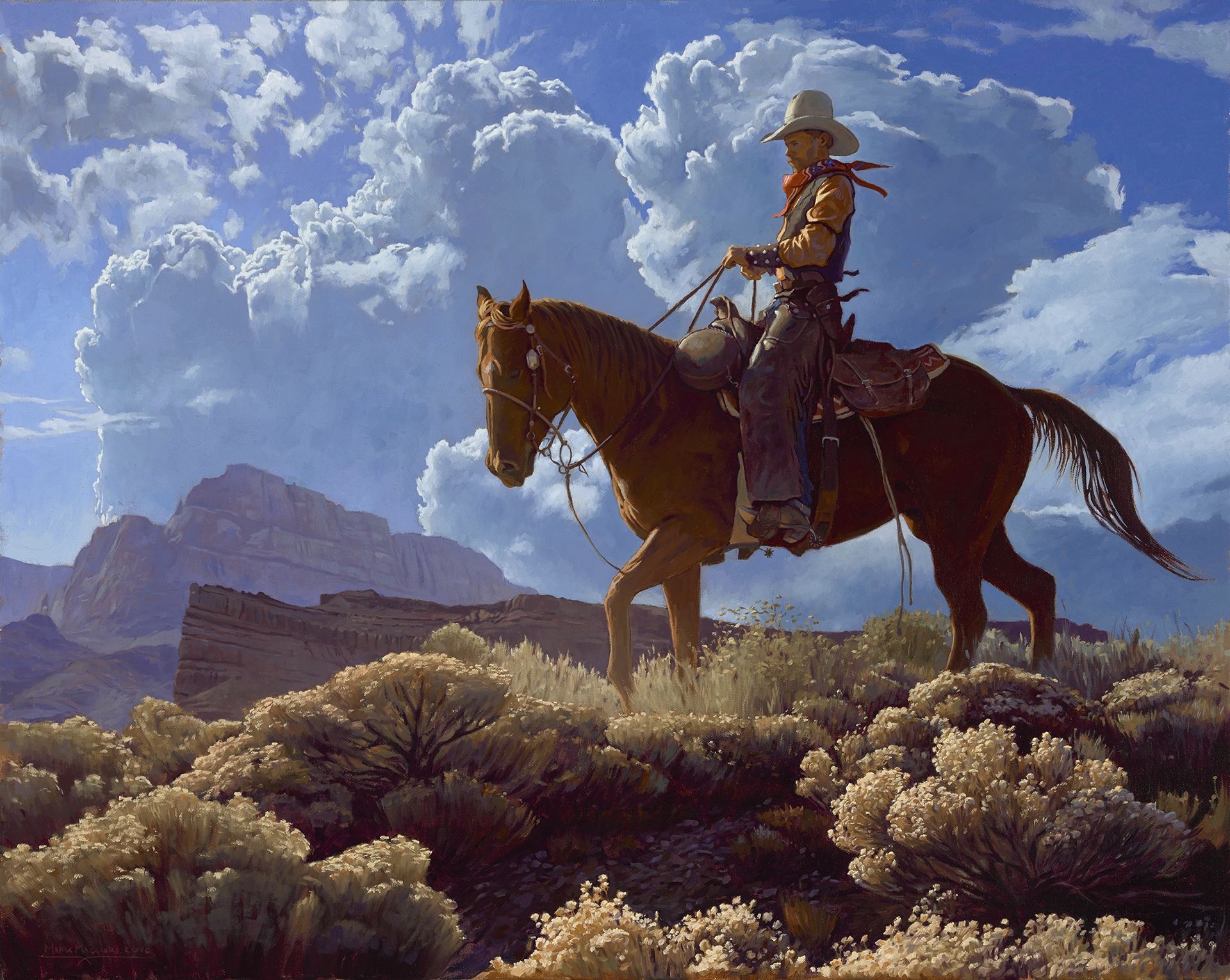  quot A Trusted Companion quot Western Paintings Cowboy Art Western Artist