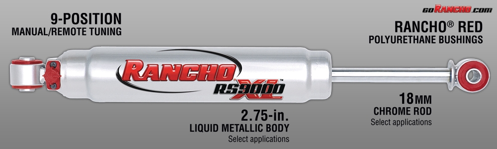 Rancho Shock Application Chart Ponasa