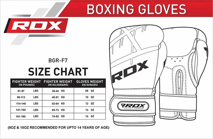 RDX Products Size Charts Measurement Guide RDX Sports RDX Sports US