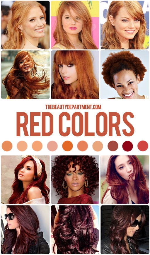 Red Hair Color Chart Skin Tone At Jasper Saranealis Blog