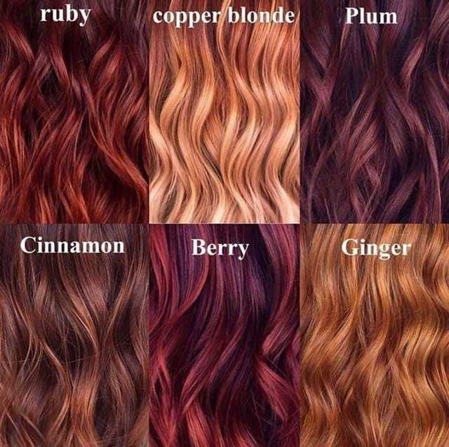 red hair color chart skin tone red hair color chart skin tone