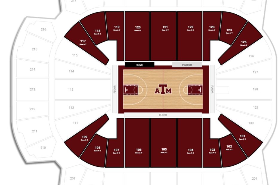 Reed Arena Seating Chart TexAgs On X quot Campus Muster Is Underway In A