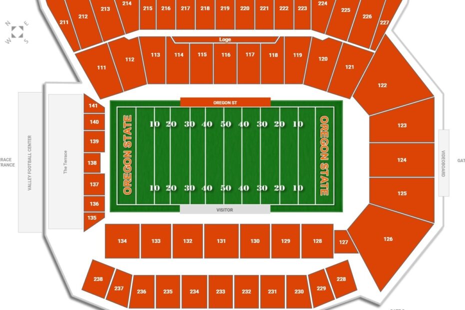 Reser Stadium Seating Chart RateYourSeats