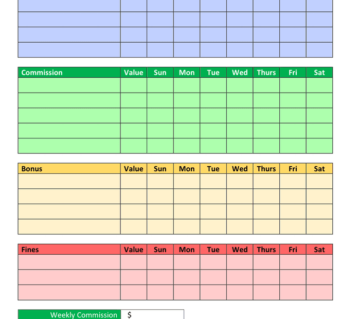 Responsibility Chart Template In Word And Pdf Formats Page 2 Of 4