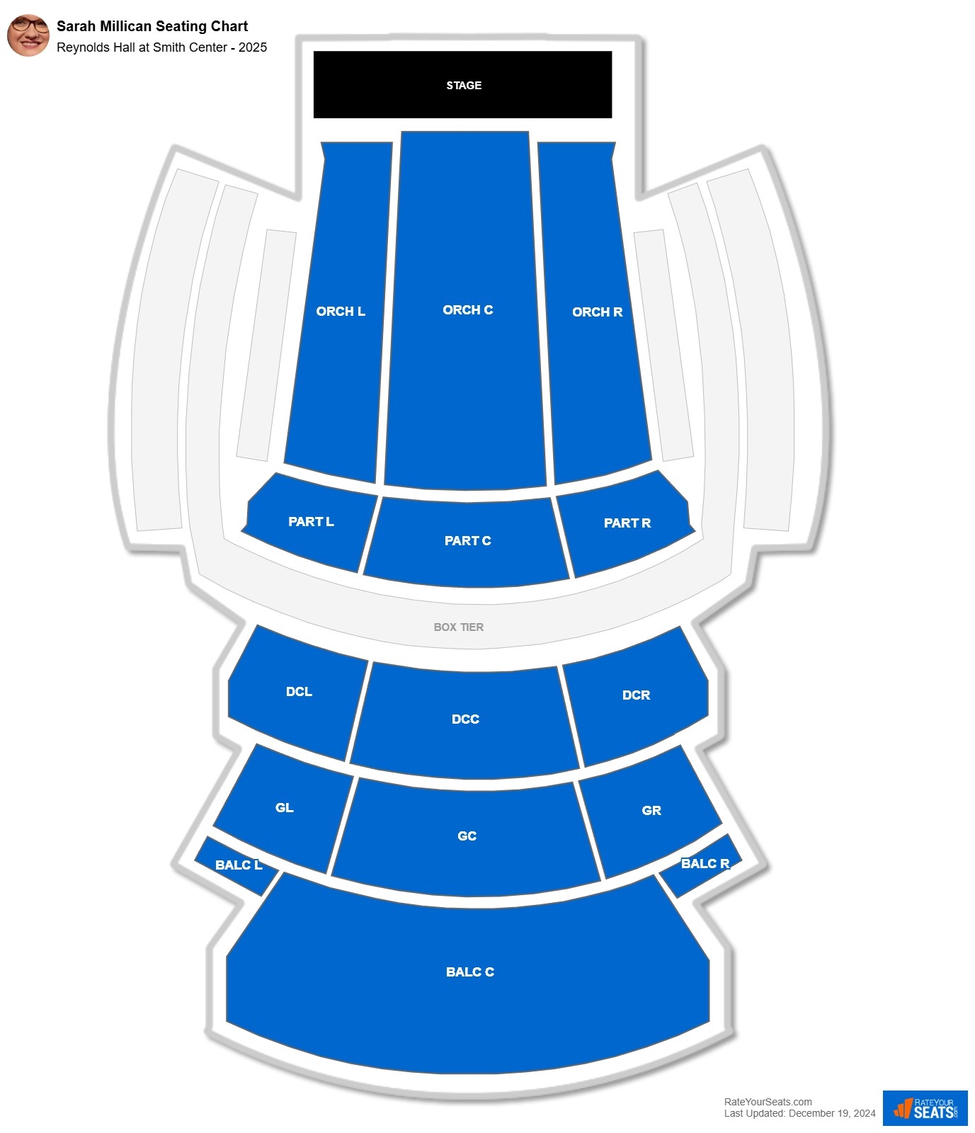 smith center seating chart smith center seating chart