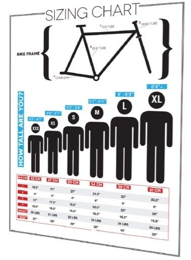 road bicycle size chart road bicycle size chart