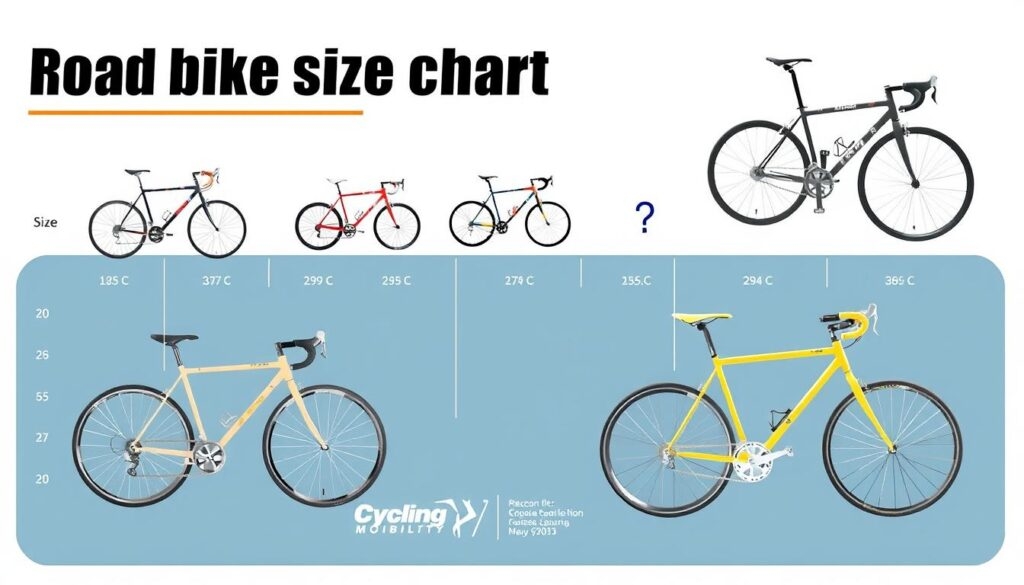 road bike fitting chart