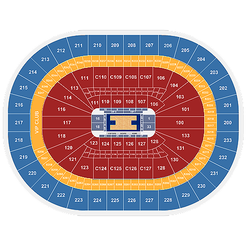 Rocket Mortgage Arena Seating Chart