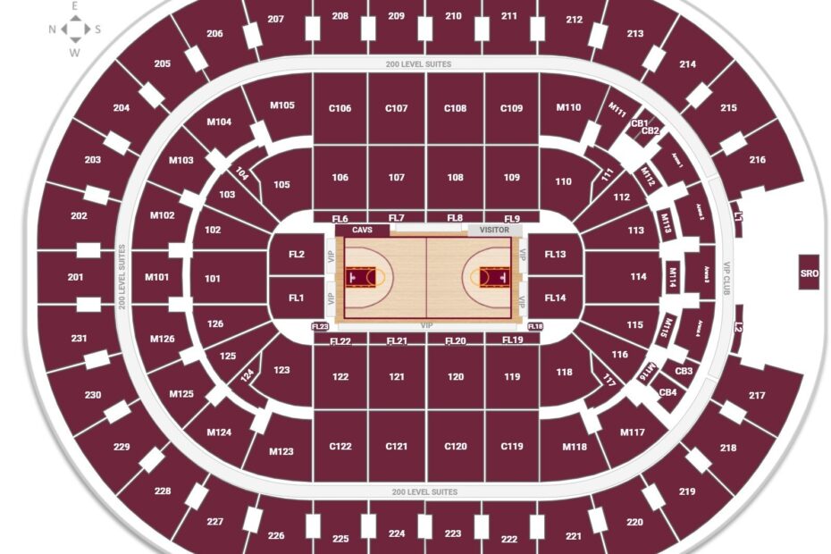 Rocket Mortgage FieldHouse Seating Charts RateYourSeats