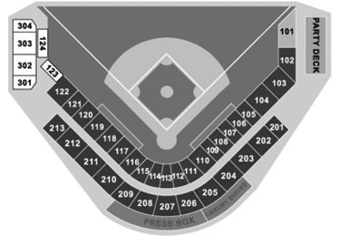 Row Seat Number Roger Dean Stadium Seating Chart Infoupdate