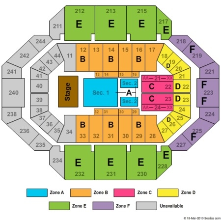 Rupp Arena Tickets In Lexington Kentucky Rupp Arena Seating Charts 