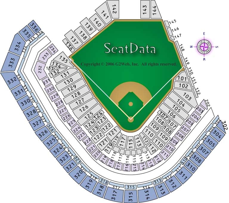 San Francisco Giants Oracle Park Seating Chart San Francisco Giants Oracle Park Seating Chart
