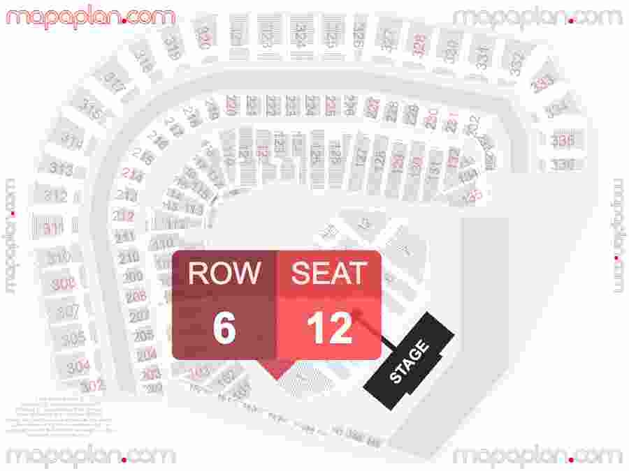 San Francisco Oracle Park Detailed Interactive Seating Chart With Seat 