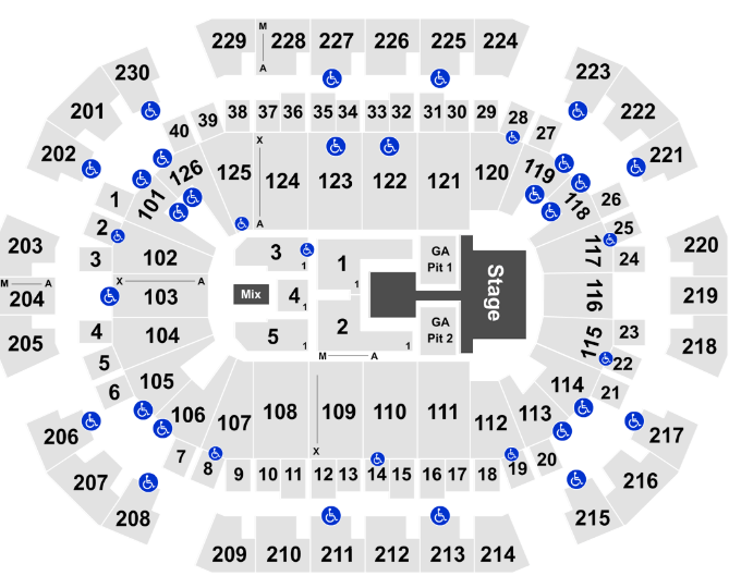 save mart center seating chart save mart center seating chart