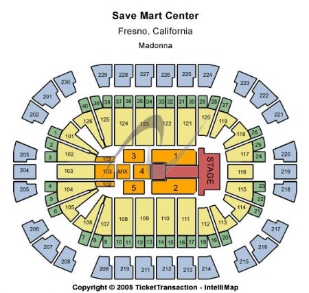 Save Mart Center Tickets And Save Mart Center Seating Chart Buy Save 