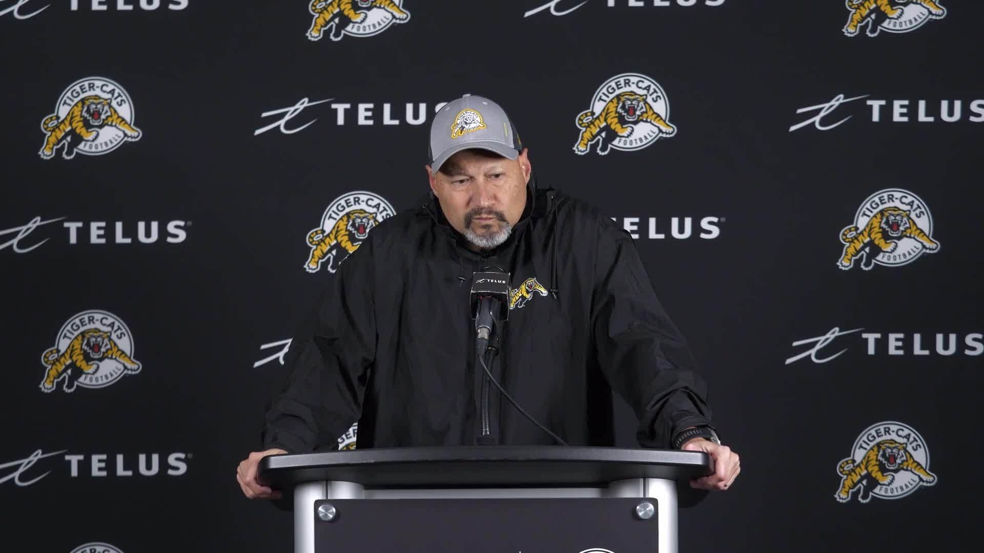 Scott Milanovich Media Availability October 23 2025 Hamilton 