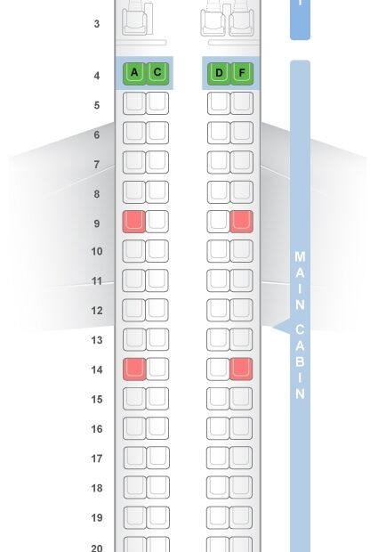 SeatGuru Seat Map American Airlines Embraer ERJ 175 E75 V2