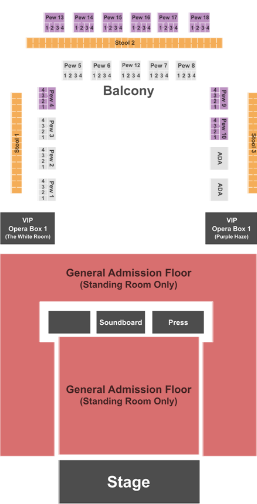 Seating Chart For House Of Blues Myrtle Beach Sc Ponasa