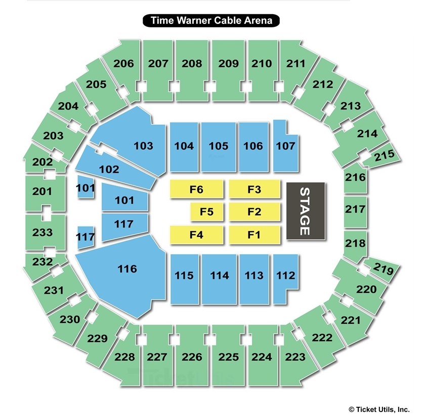 Seating Chart For Spectrum Center Charlotte Nc Center Seating Chart