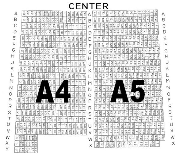 Seating Chart The Muny