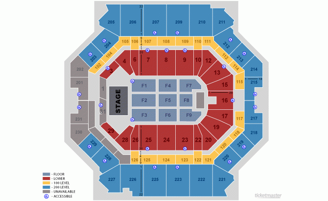 Seating Charts Barclays Center
