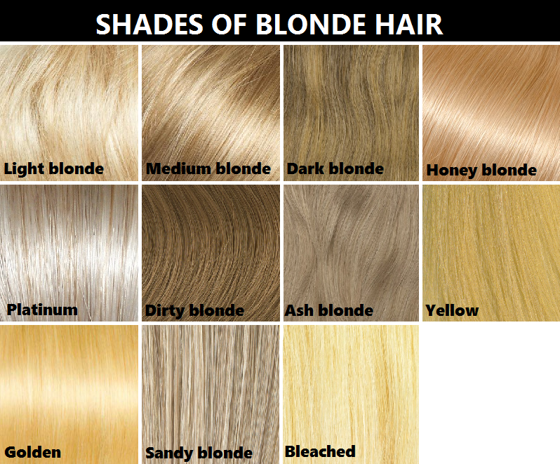 blonde hair chart blonde hair chart