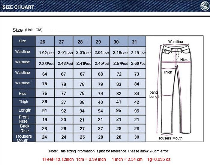 Size Chart Conversion Pants Pants Size Conversion Chart