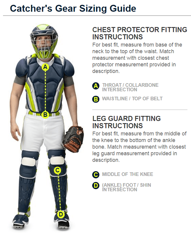 catcher mitt size chart catcher mitt size chart