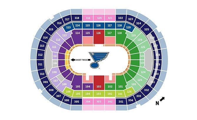 St Louis Blues Arena History Capacity Seating Chart Notable Events