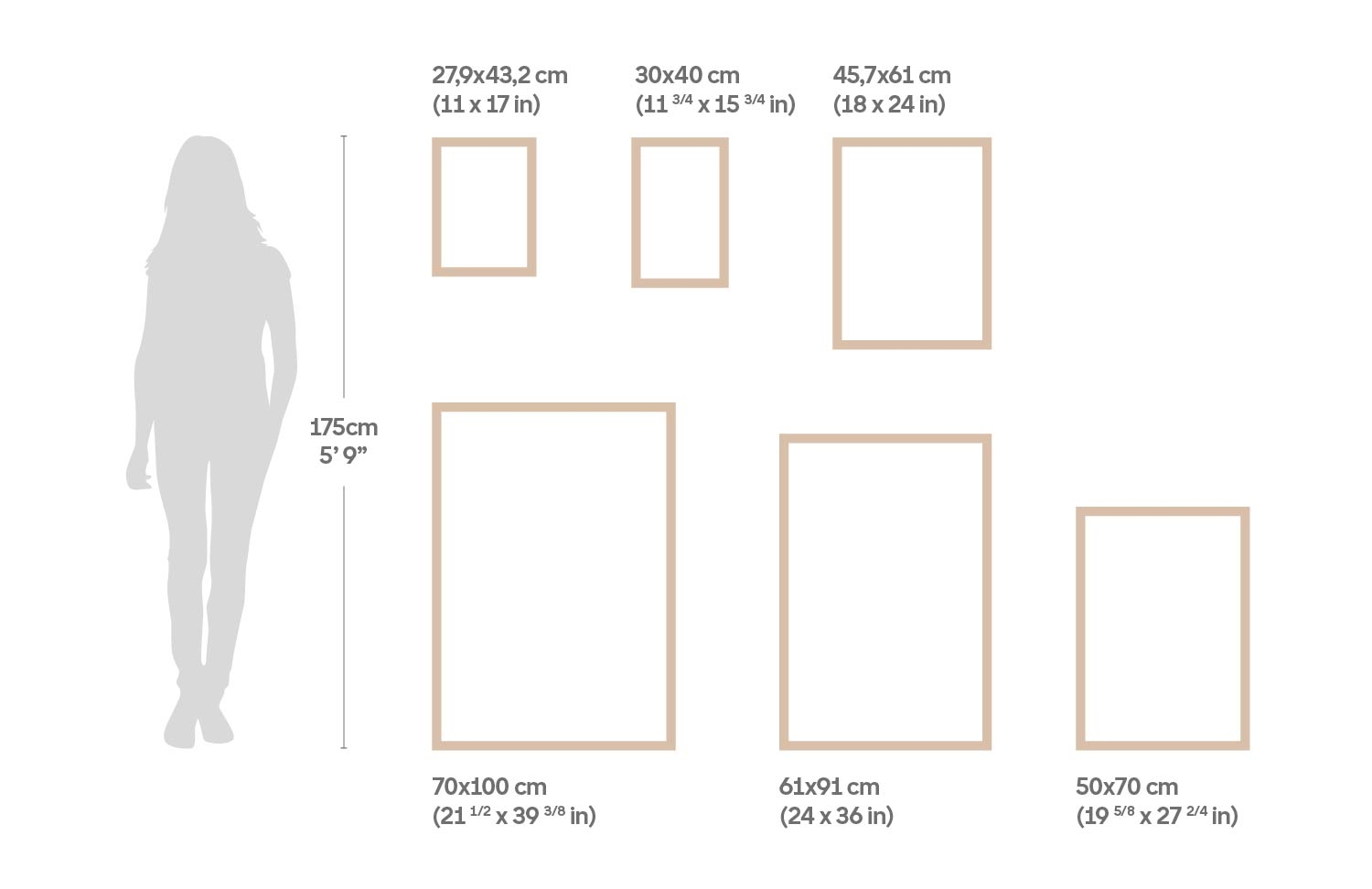 poster frame sizes chart poster frame sizes chart