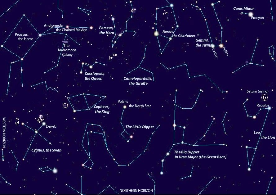 Star Map Tonight Star Map Tonight
