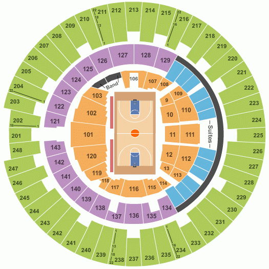 State Farm Center Seating Chart With Seat Numbers Cabinets Matttroy