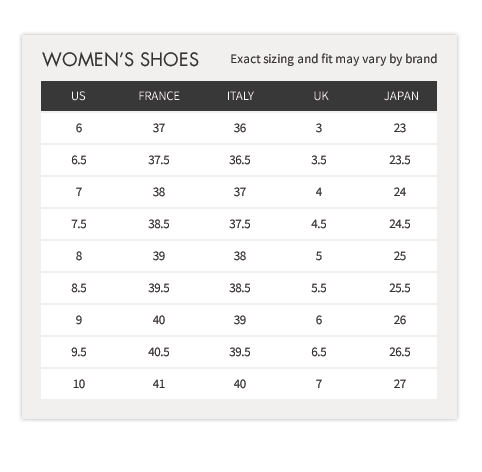 Steve Madden Shoe Size Chart Steve Madden Size Guide The