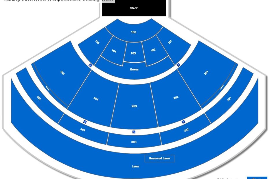 Talking Stick Resort Amphitheatre Seating Chart RateYourSeats