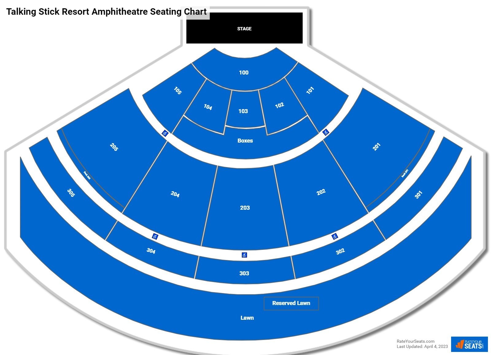 Talking Stick Resort Amphitheatre Seating Chart RateYourSeats