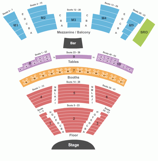 talking stick resort amphitheatre seating chart