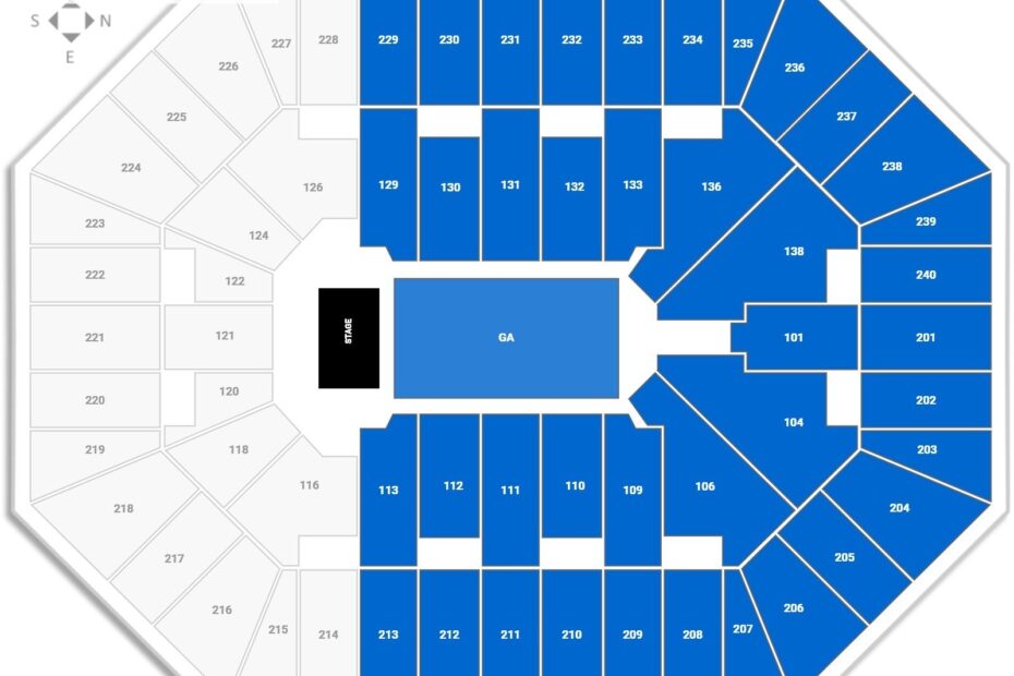 Target Center Concert Seating Chart RateYourSeats