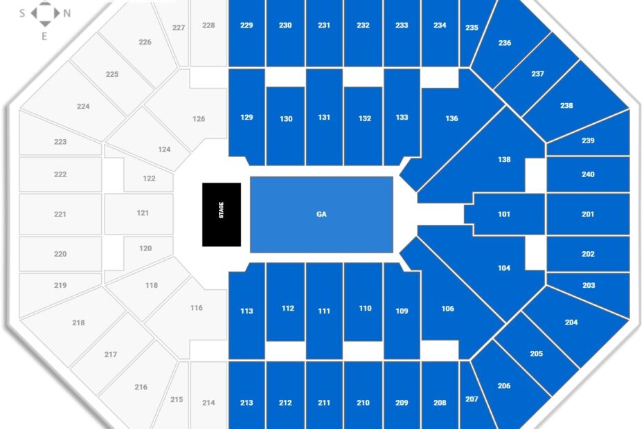 Target Center Concert Seating Chart RateYourSeats
