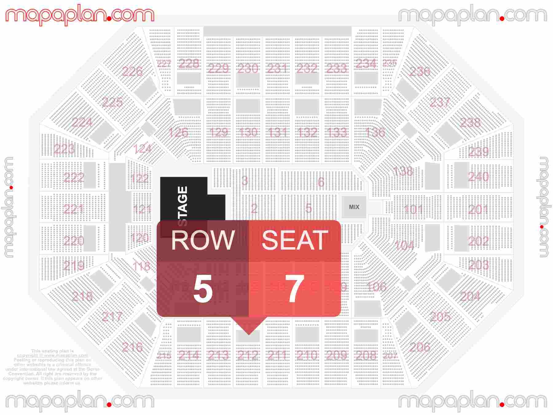 Target Center Seat Row Numbers Detailed Seating Chart Minneapolis Target Center Seat Row Numbers Detailed Seating Chart Minneapolis