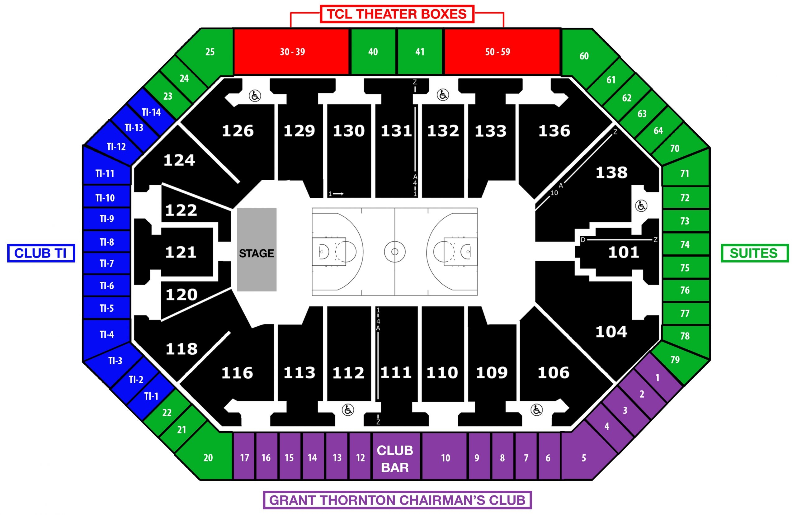 Target Center Seating Chart Cabinets Matttroy