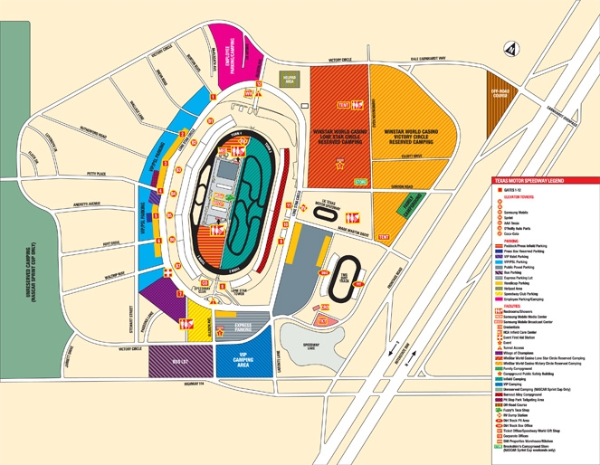 Texas Motor Speedway Seating Chart 3d Ponasa