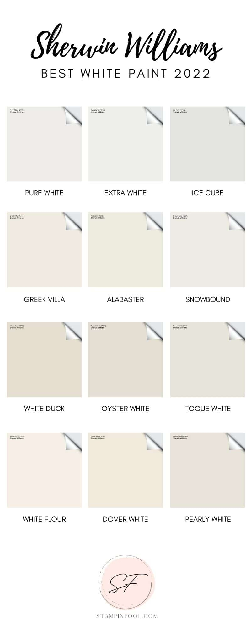 The Best Sherwin Williams White Paint Colors In 2023