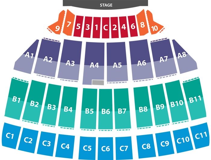 The Muny Seating Chart Educational Chart Resources