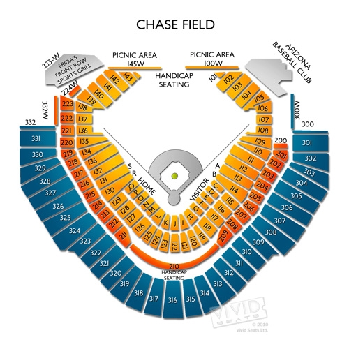 Tickets For Chase Field Chase Field Seating Charts And Information