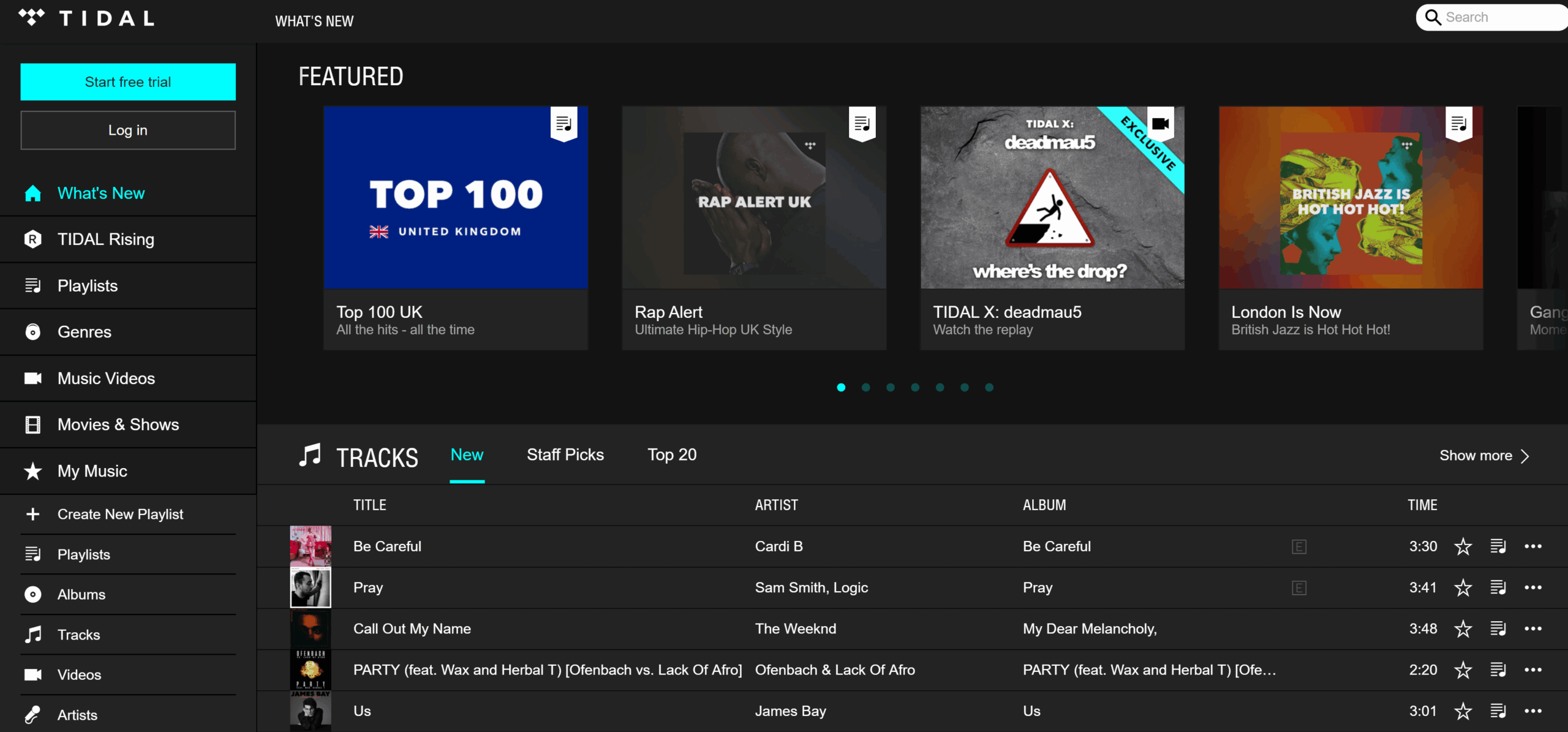 TIDAL Review High Resolution Audio
