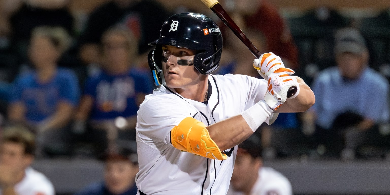 Tigers 39 Kevin McGonigle Homers During Four hit Game In AFL