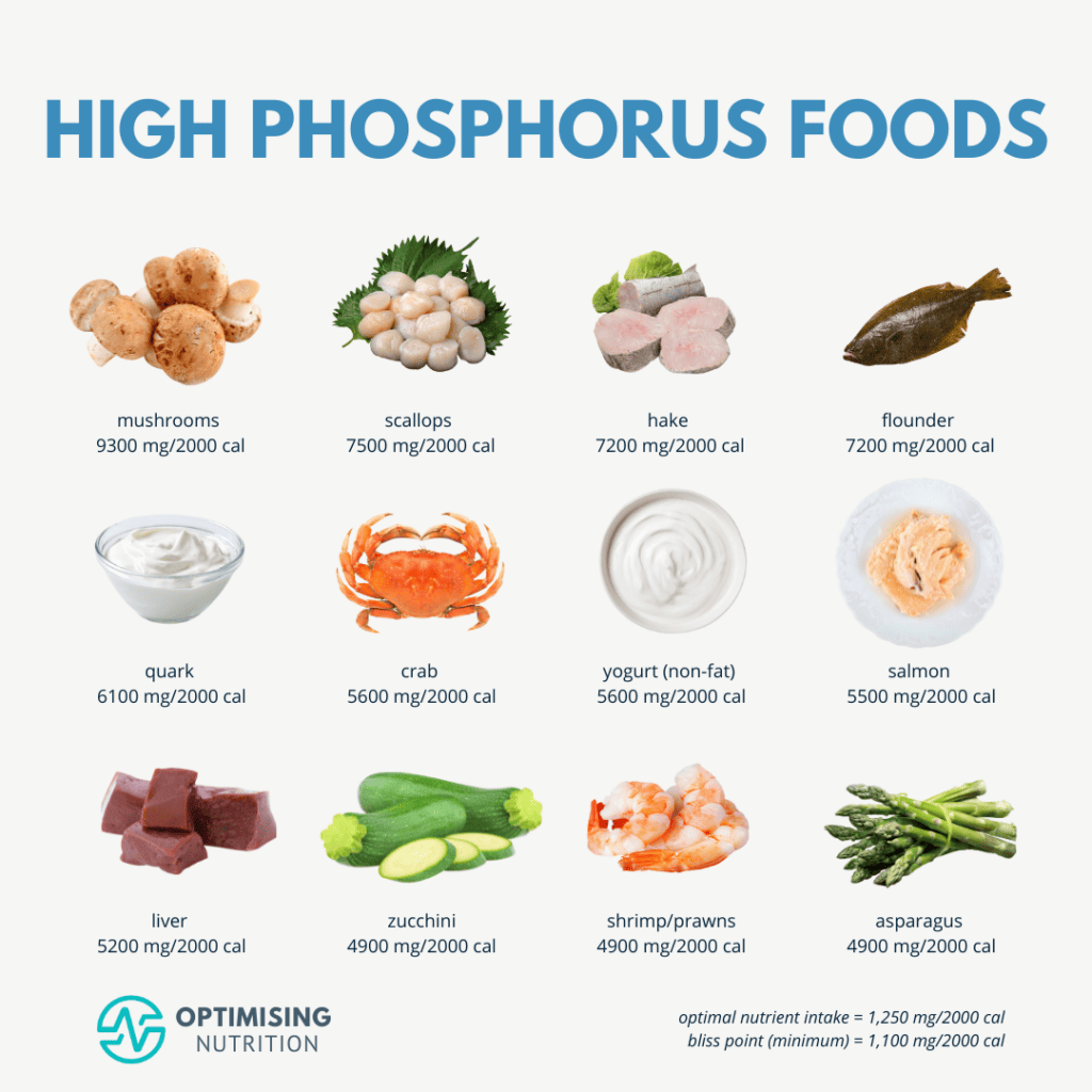 Top Phosphorus Rich Foods For Strong Bones And Energy Optimising 
