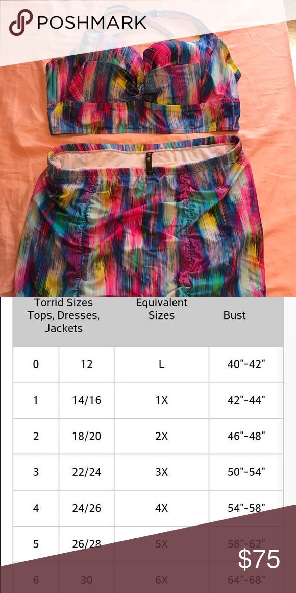 Torrid Bathing Suit Size Chart Torrid Sizing Chart
